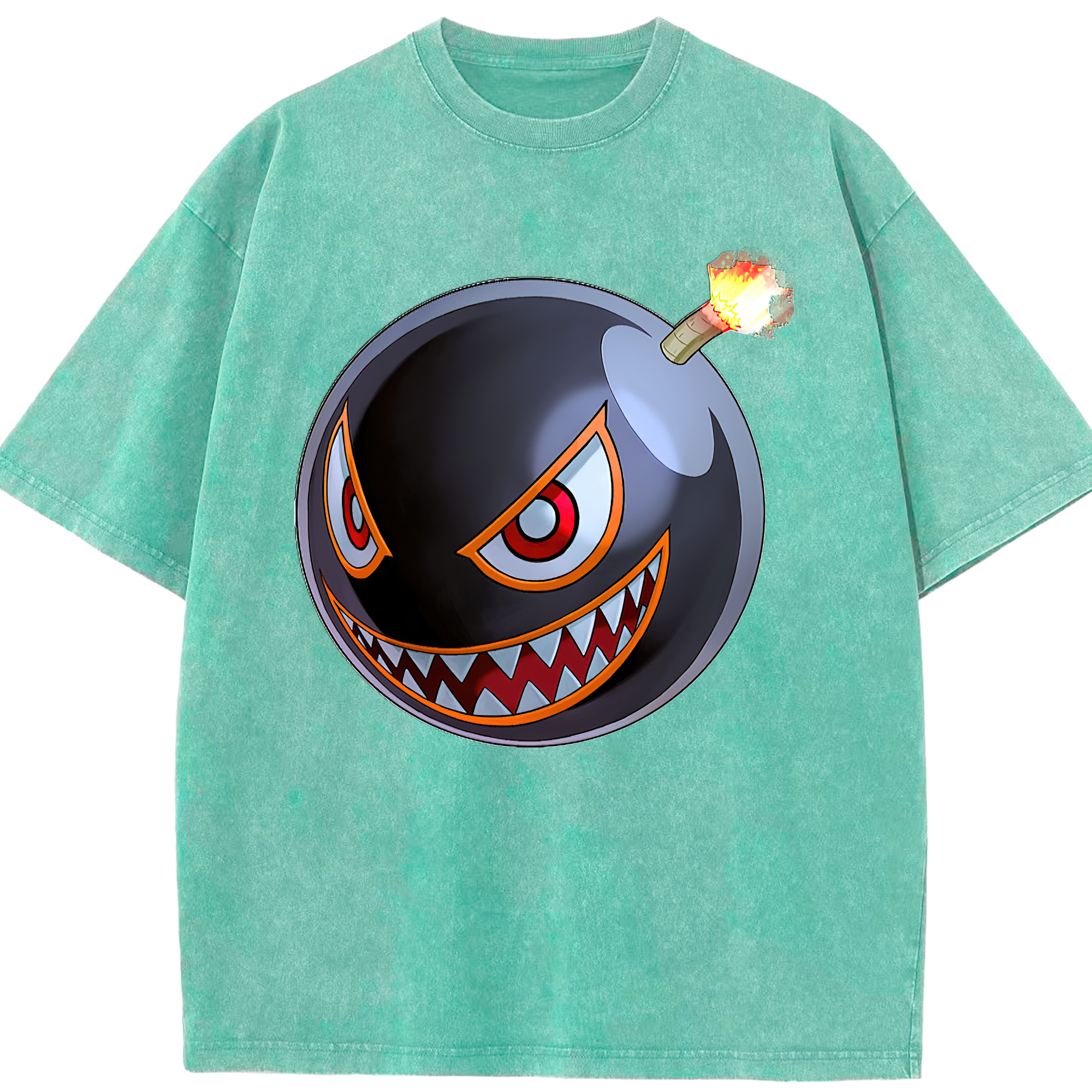 （画像用） 遊☆戯☆王 Yu-Gi-Oh! 綿100% ヴィンテージ風 半袖Tシャツ（フロントプリント）